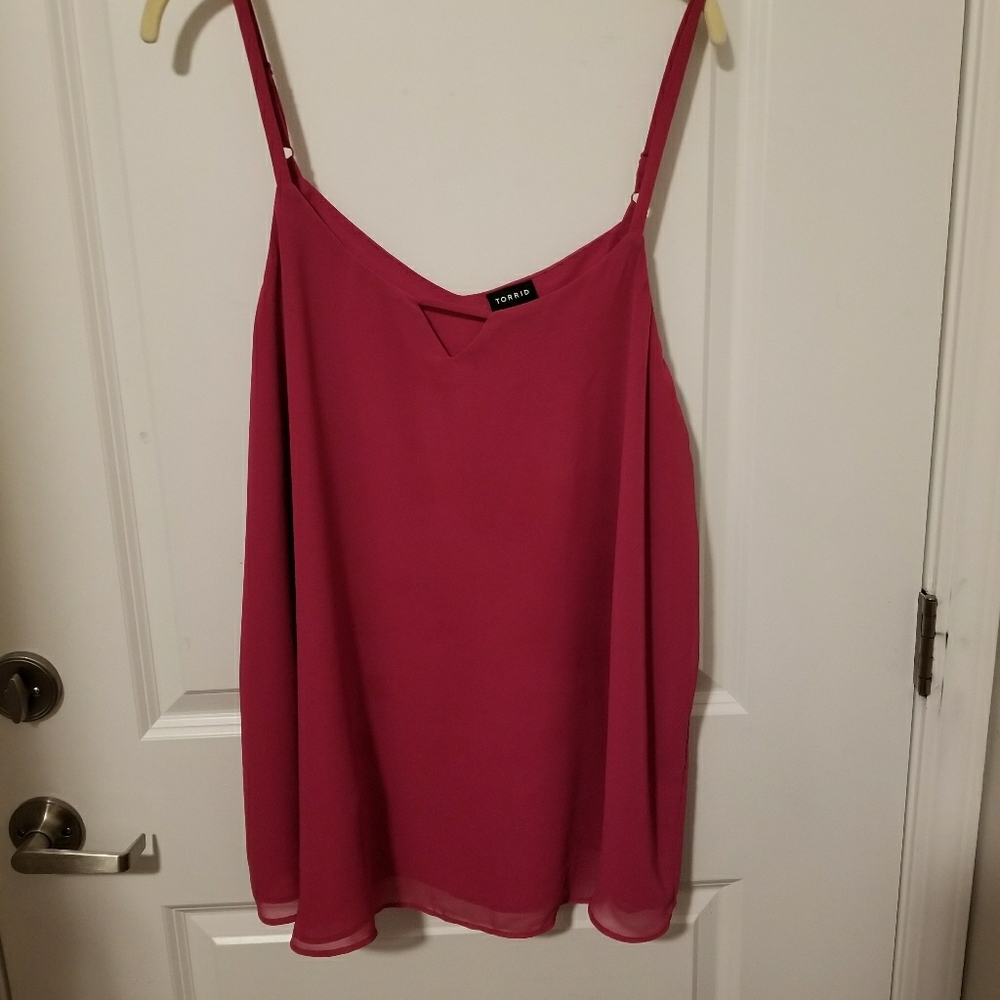 Beautiful Magenta Torrid Swing Cami